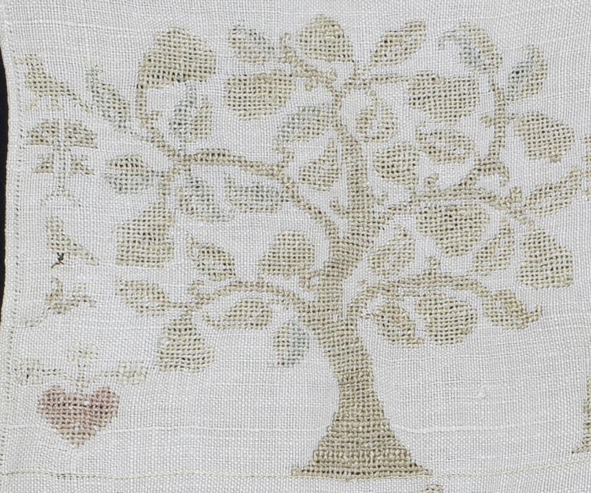 1969.1241 Sampler, Detail 7
