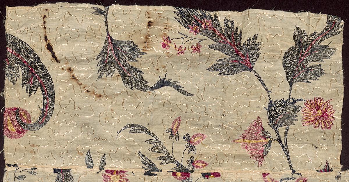 1969.1245 A Textile Fragment, Verso Detail
