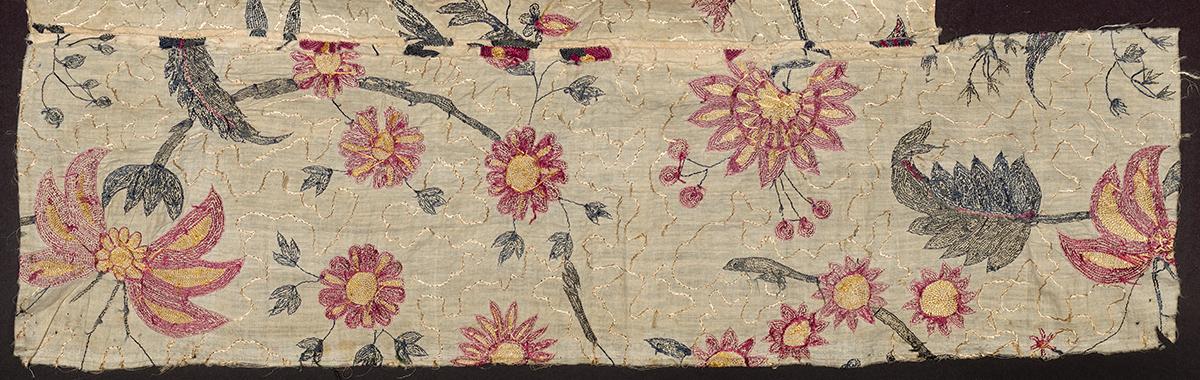 1969.1245 A Textile Fragment, Verso Detail 2