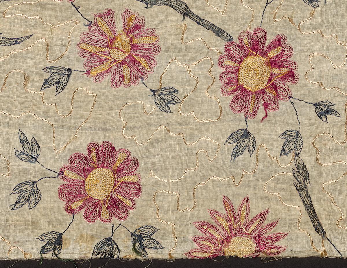 1969.1245 A Textile Fragment, Verso Detail 4