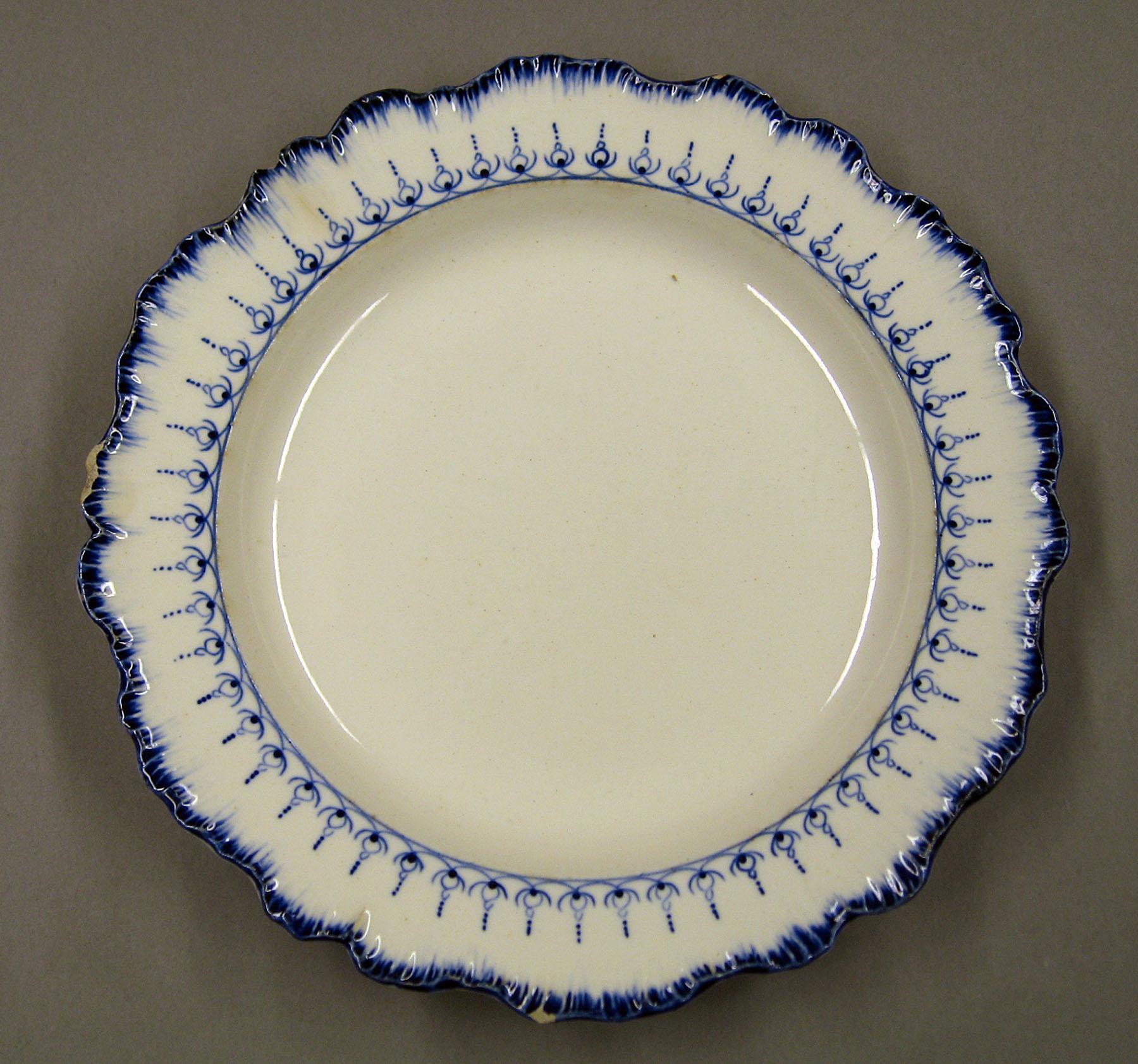 1969.1346 Pearlware plate