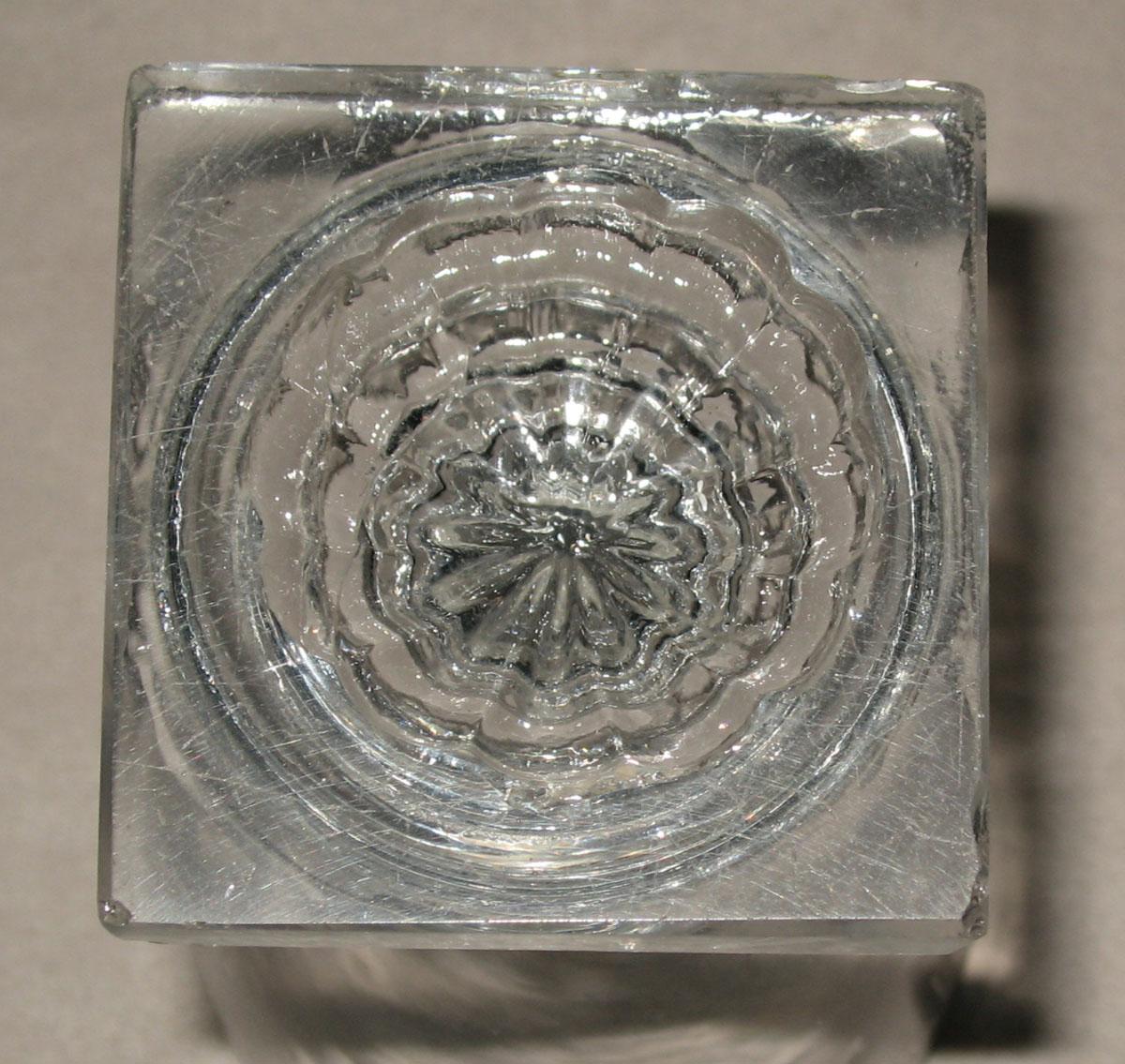 1969.1368 Glass rummer, lemon-squeezer base