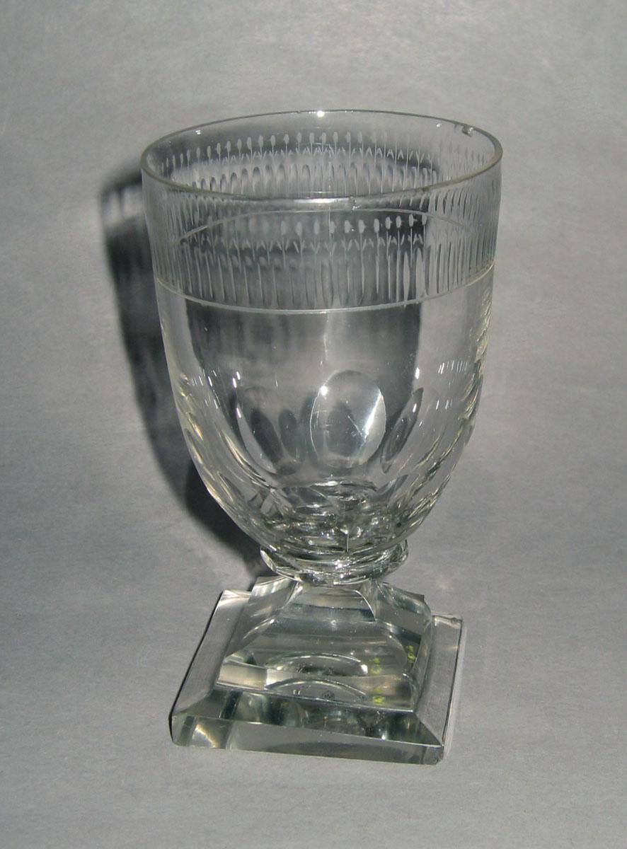 1969.1407 Glass drinking glass