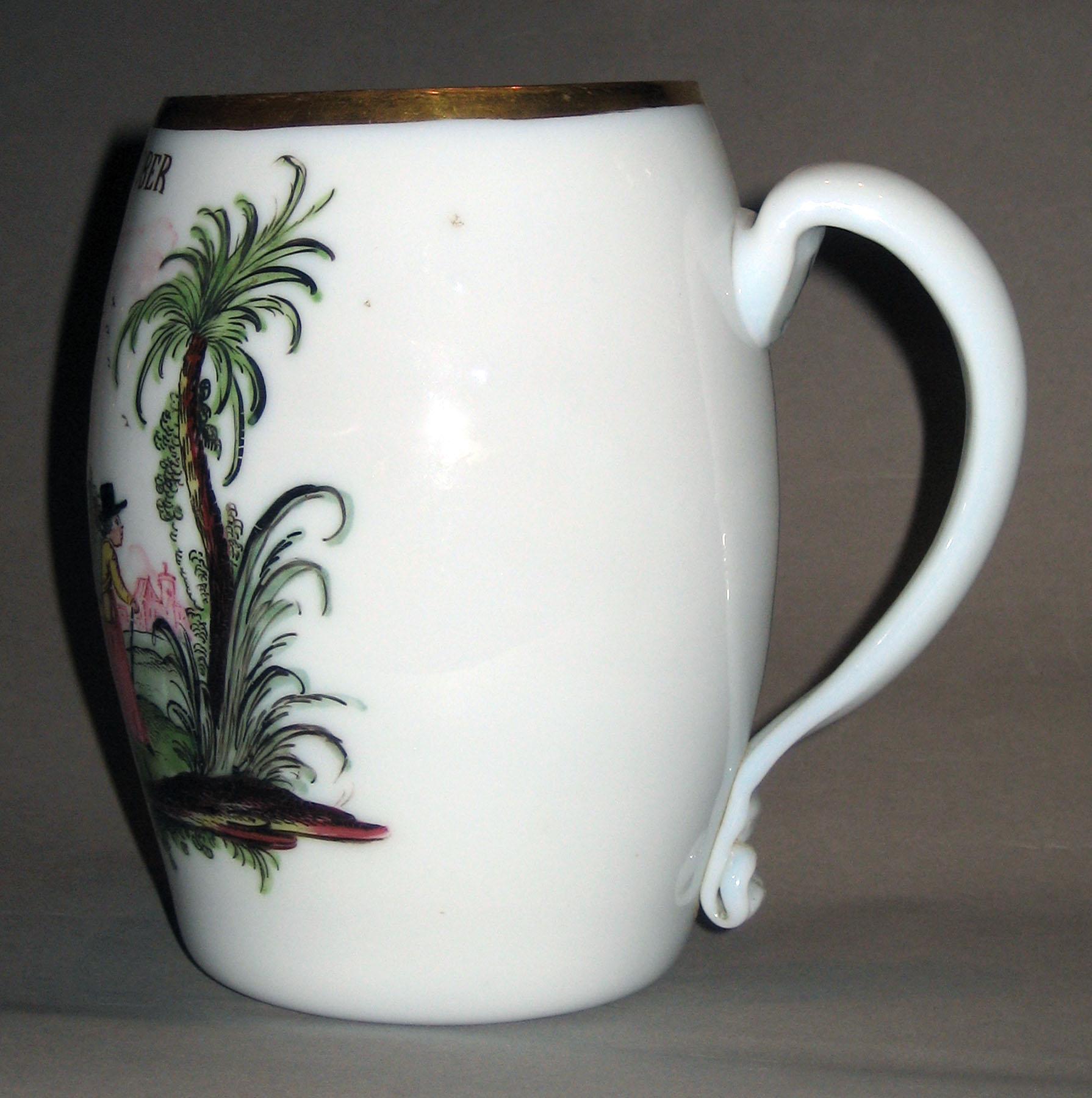 1969.1428 (side) White Glass Mug