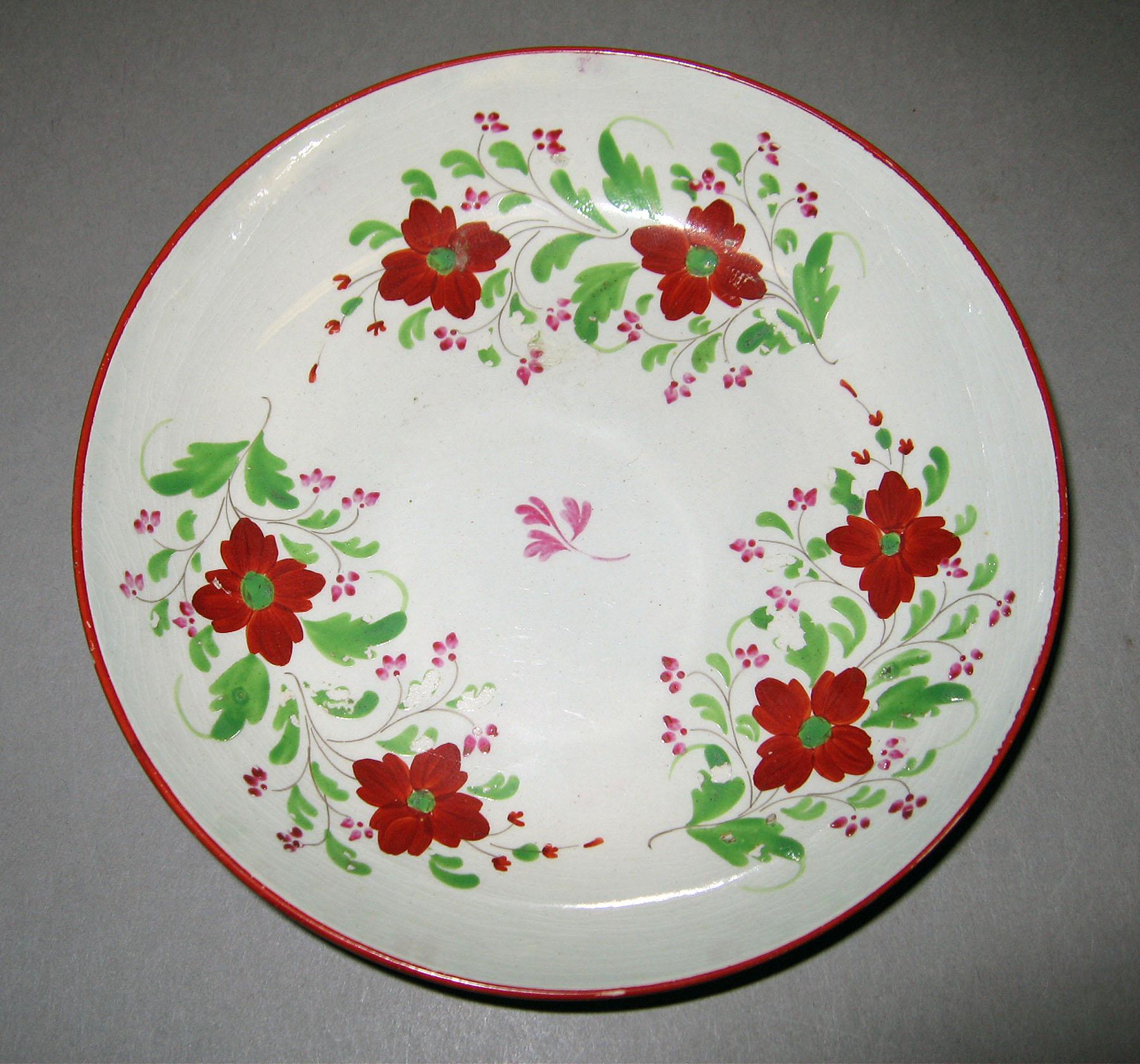 1969.1472.001 B Pearlware saucer