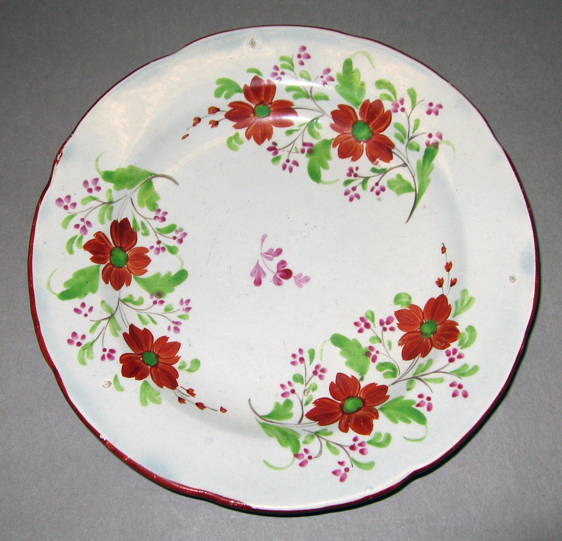 1969.1472.002 Pearlware plate