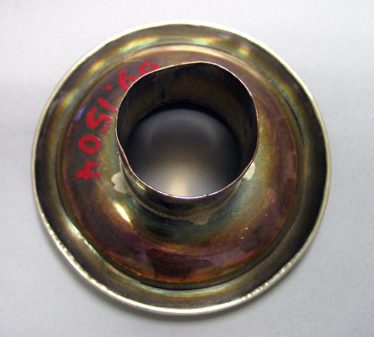 1969.1504 Silver Bobeche top view