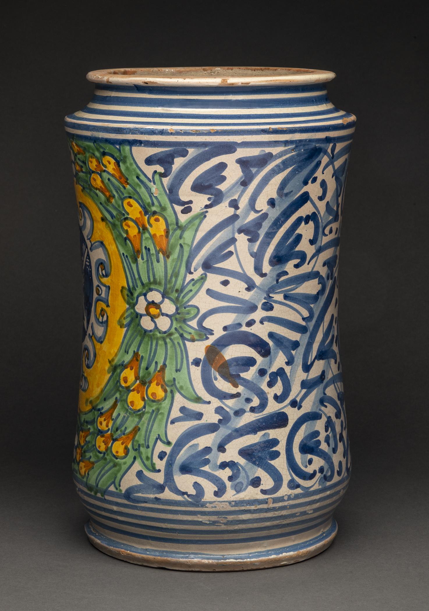 1969.1524 Apothecary pot or jar, view 3