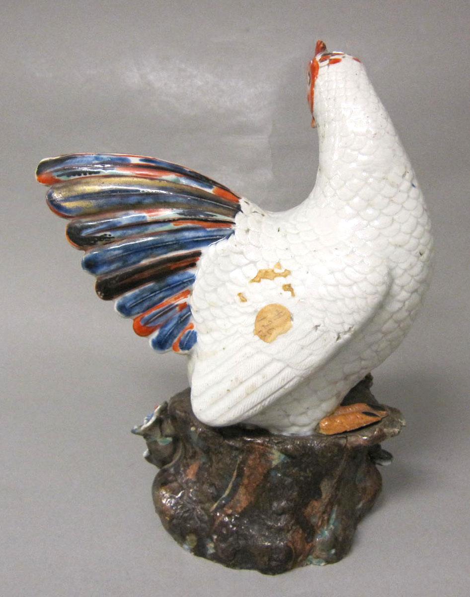 1969.1529.002 Earthenware figure chicken side two