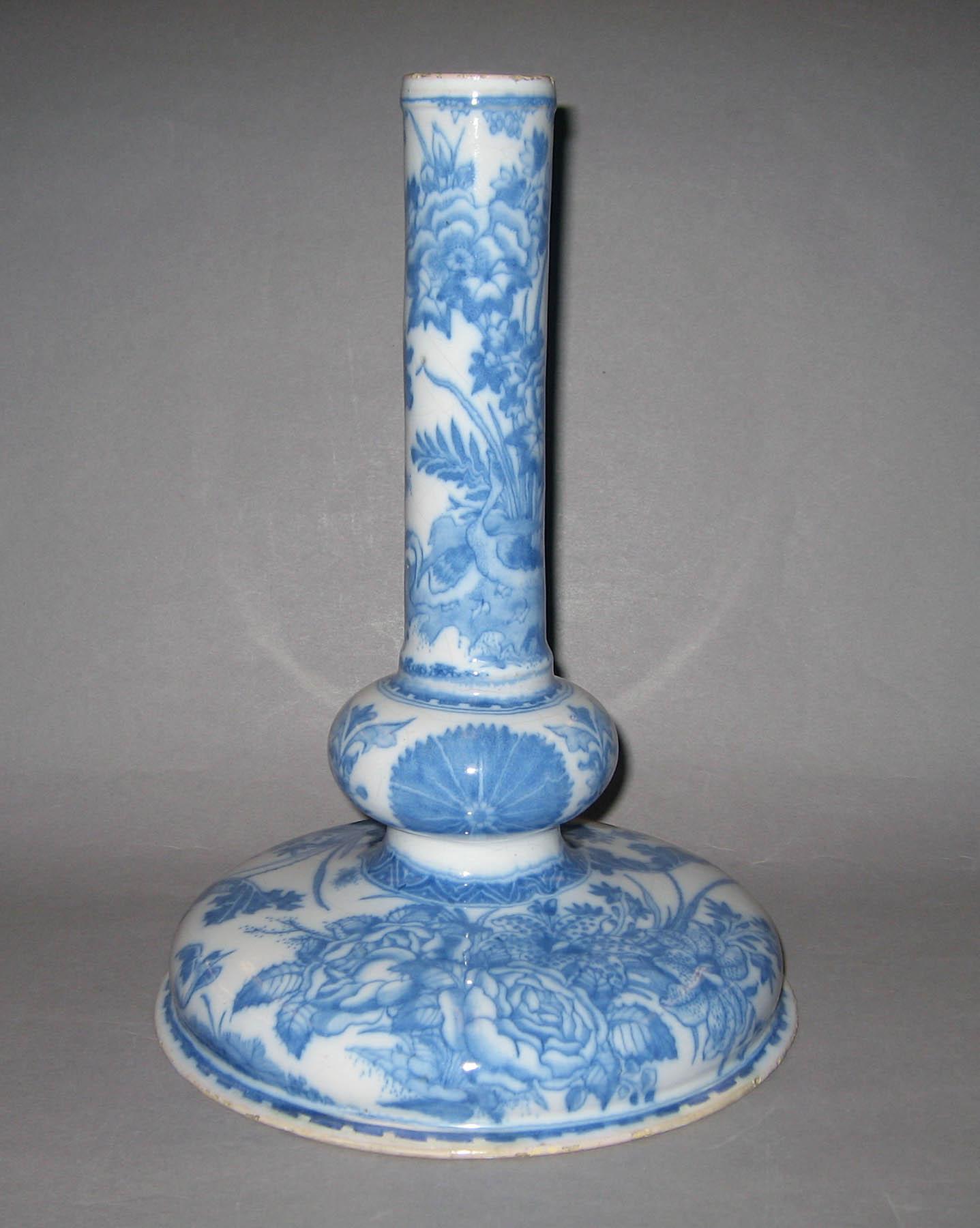 1969.1532.002 Earthenware candlestick