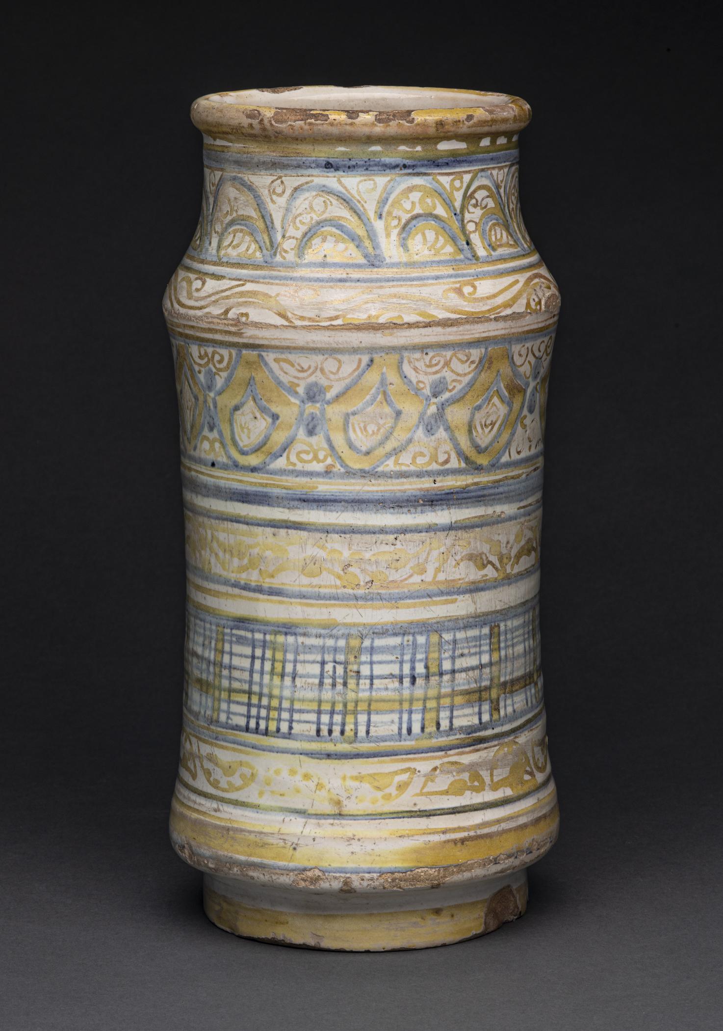 1969.1534.001 Apothecary pot or jar, view 1