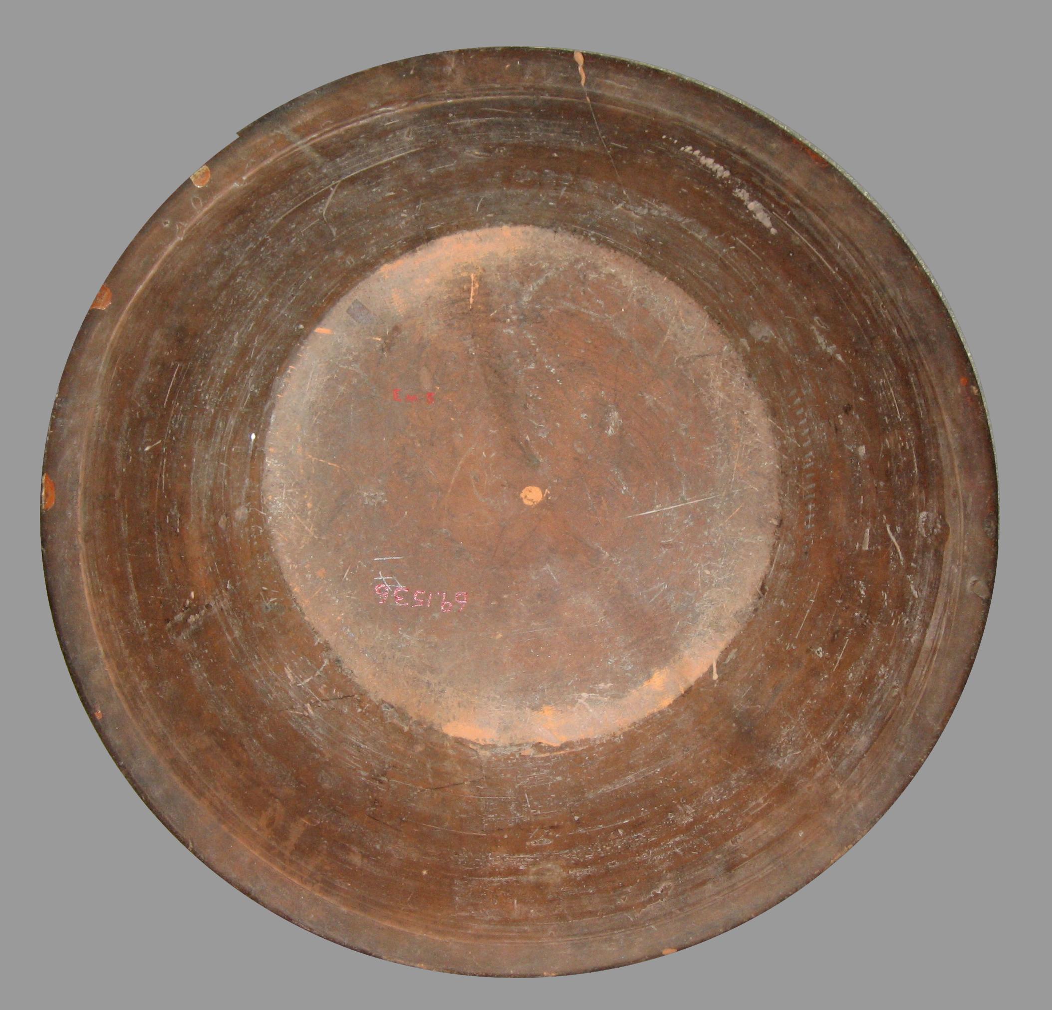 1969.1536 Sgraffito slipware dish (back)