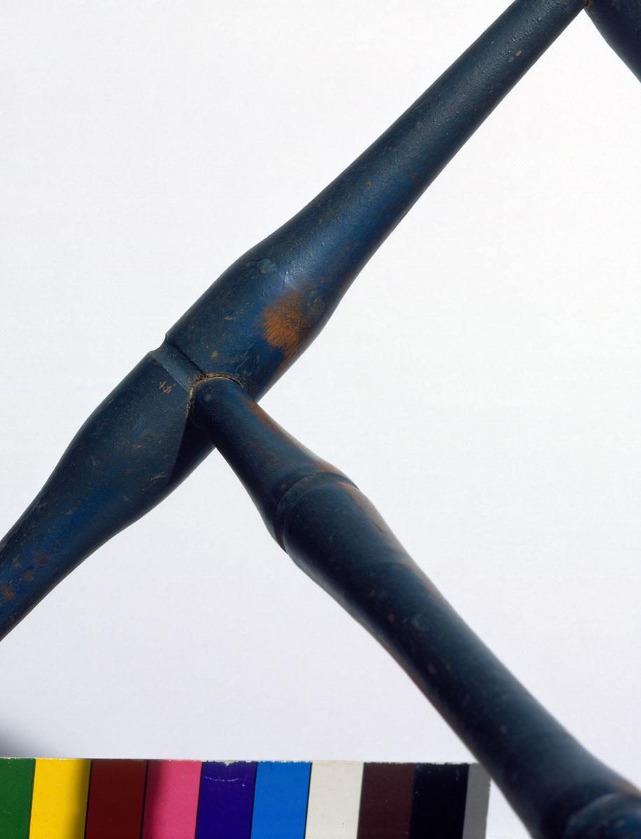 1969.1563.004 Chair, detail, stretcher