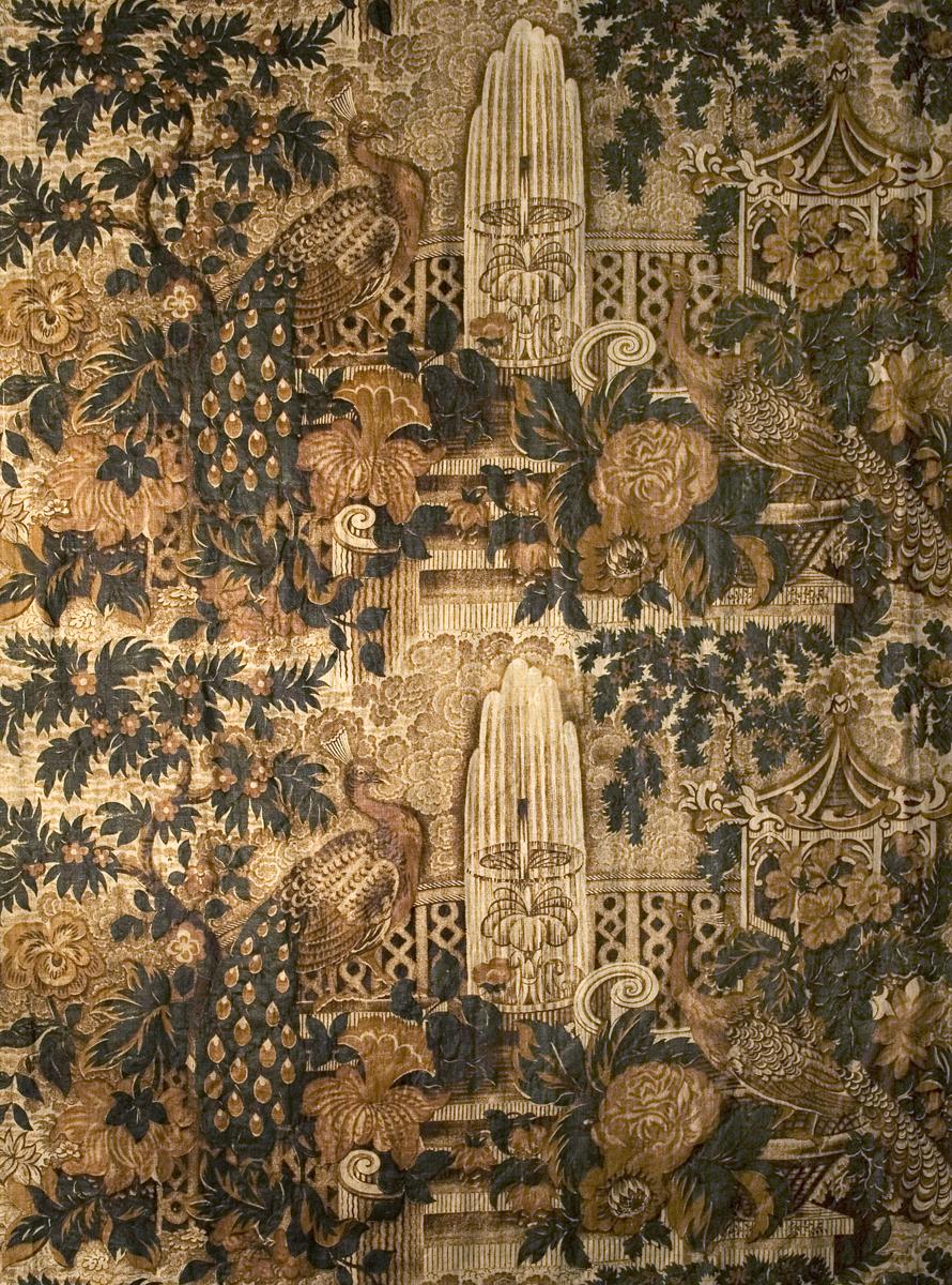 1969.1578 Window Hanging, Side Curtain, Pattern Repeat
