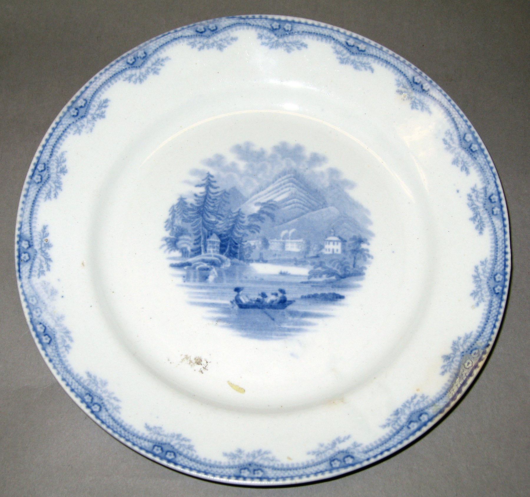 1969.1585 Ridgway Earthenware plate
