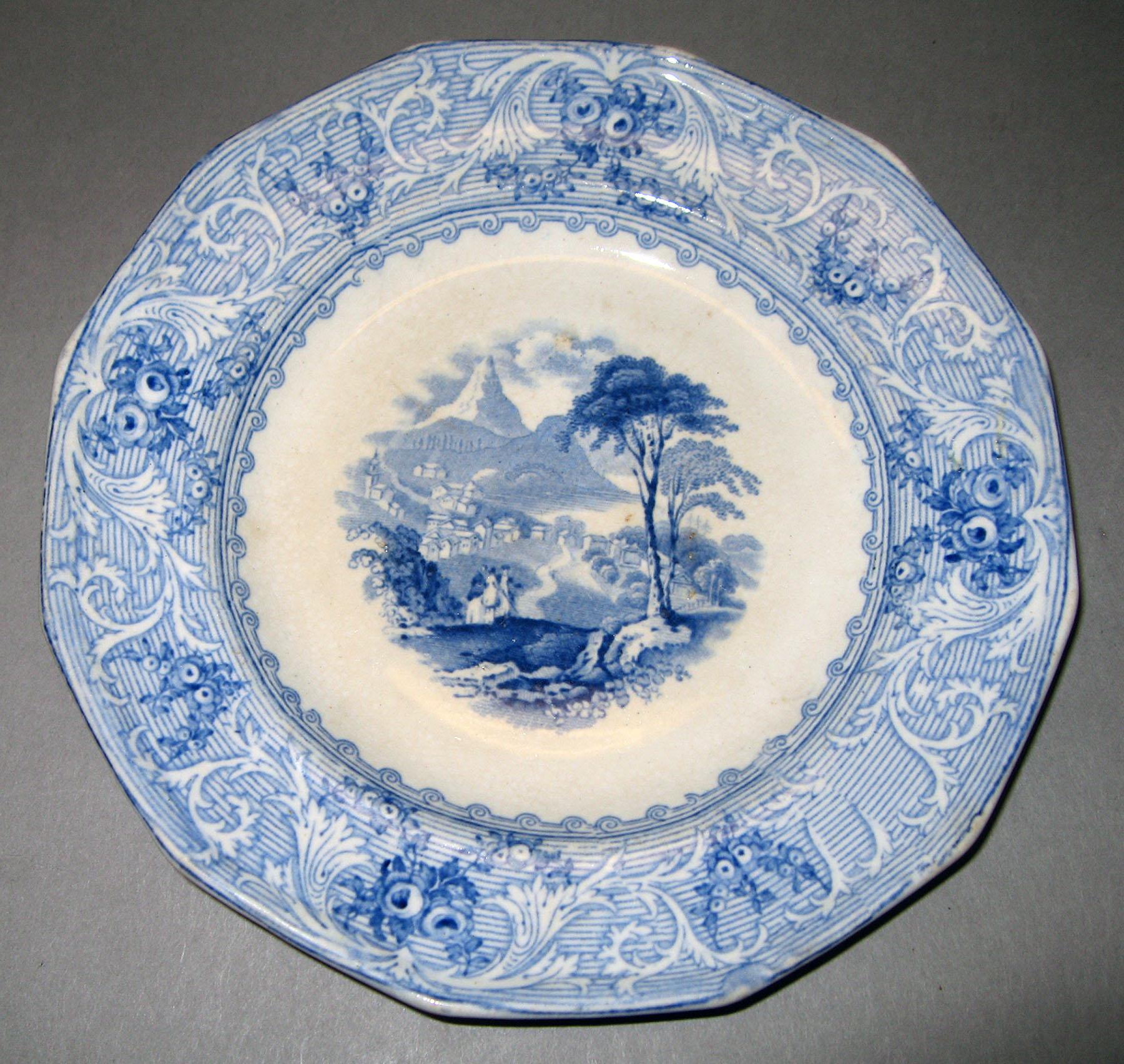 1969.1597 Earthenware plate