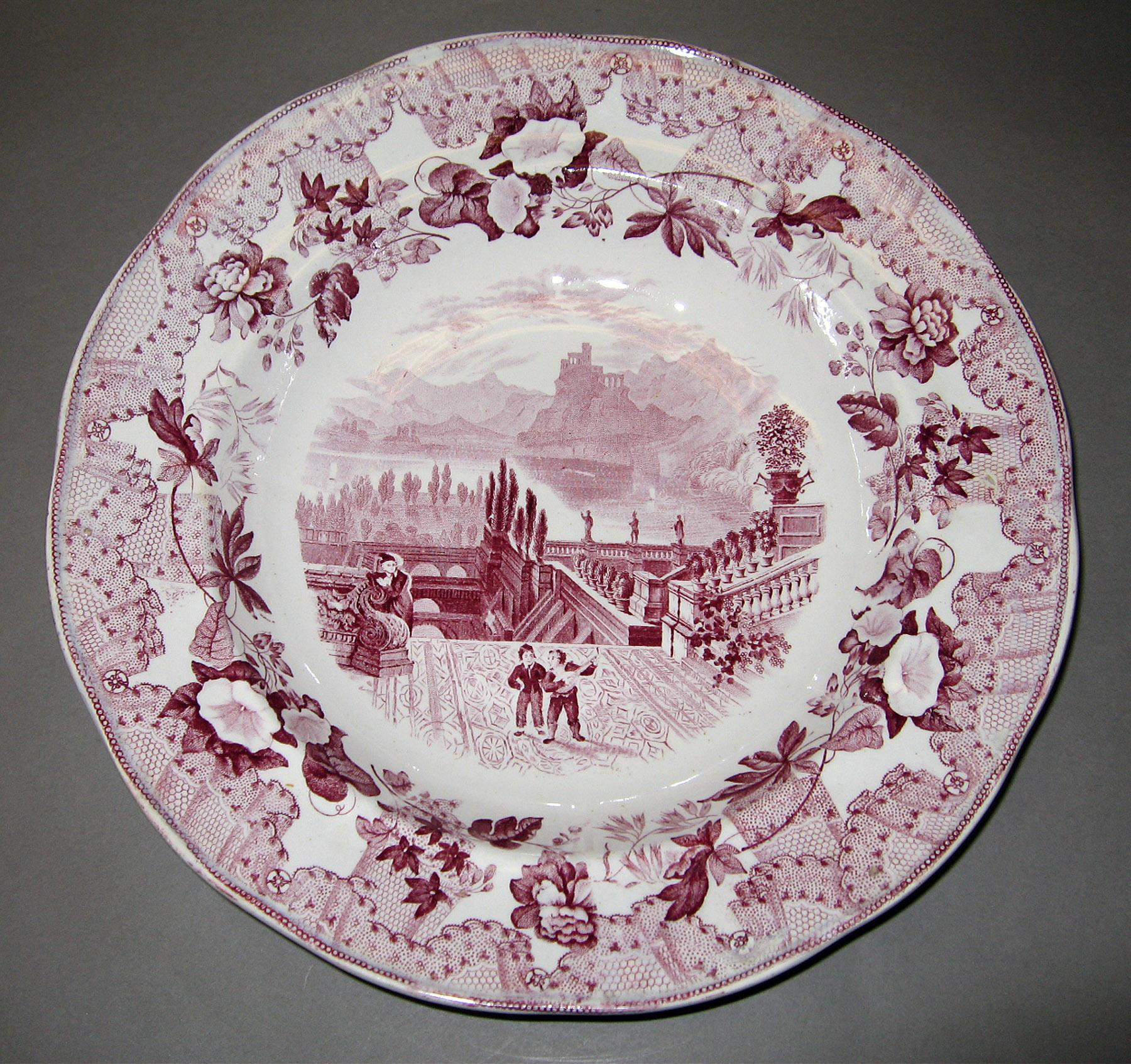 1966.1607 Earthenware plate
