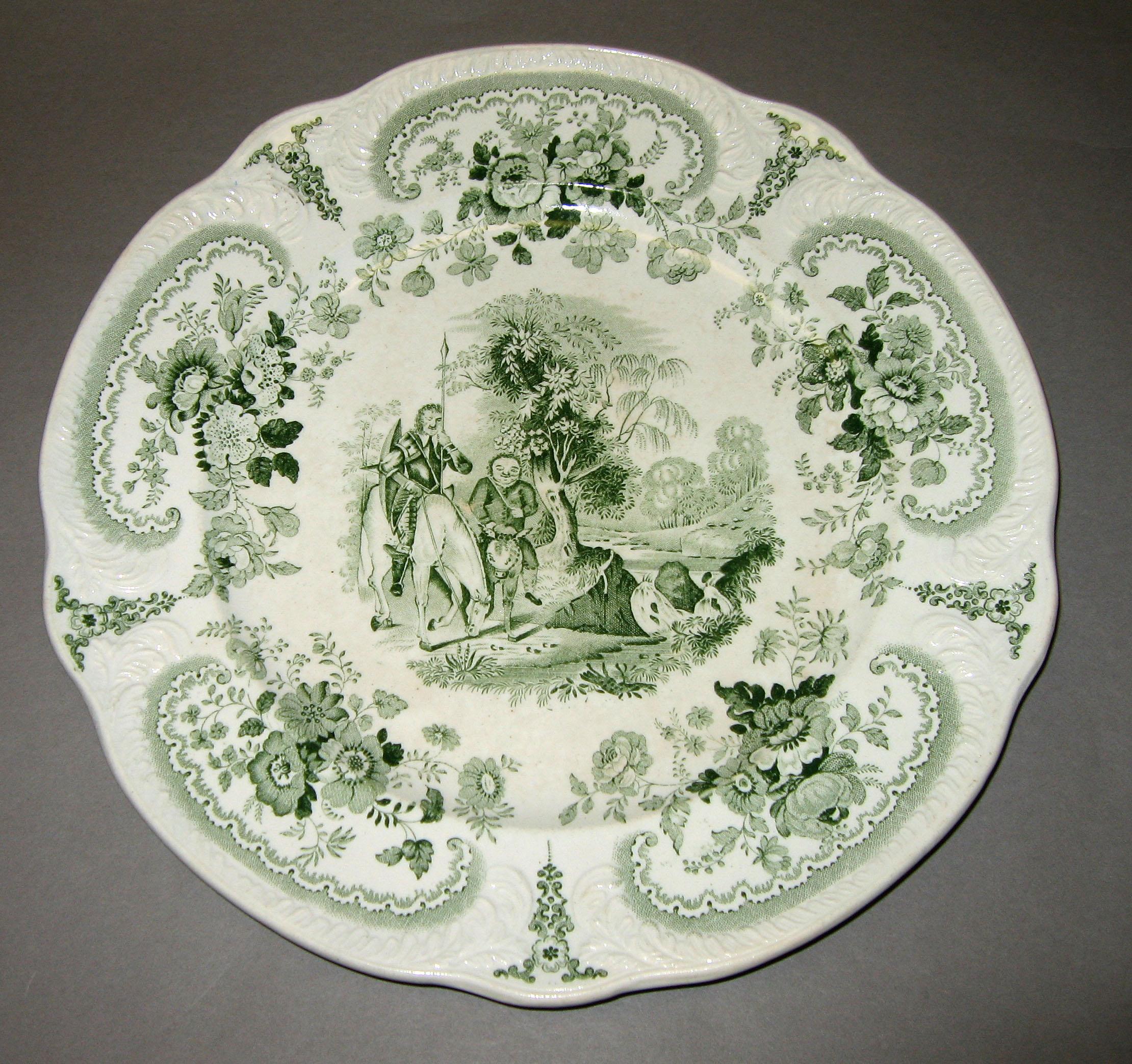 1969.1612 Don Quixote plate