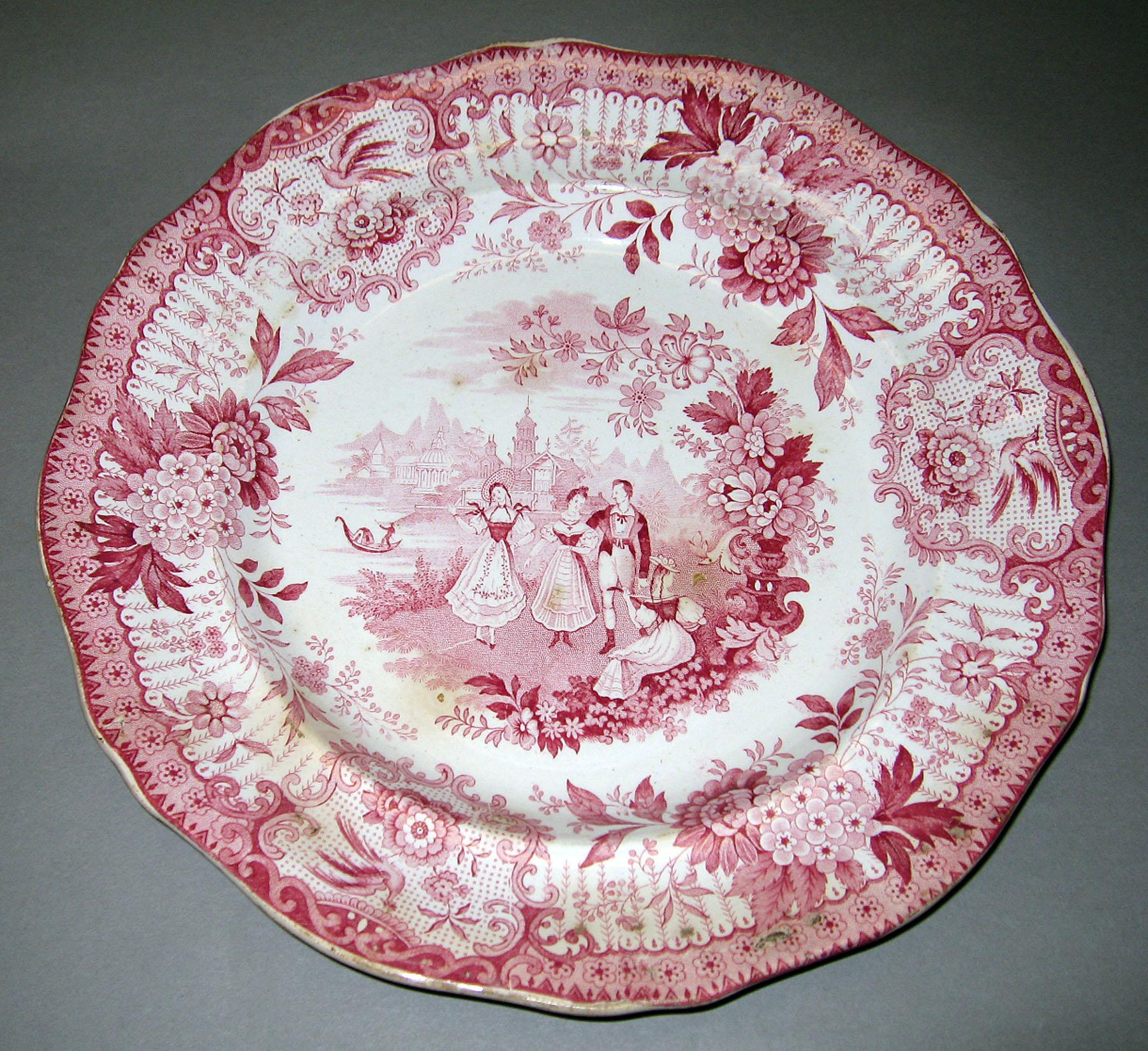 1969.1626 Earthenware plate