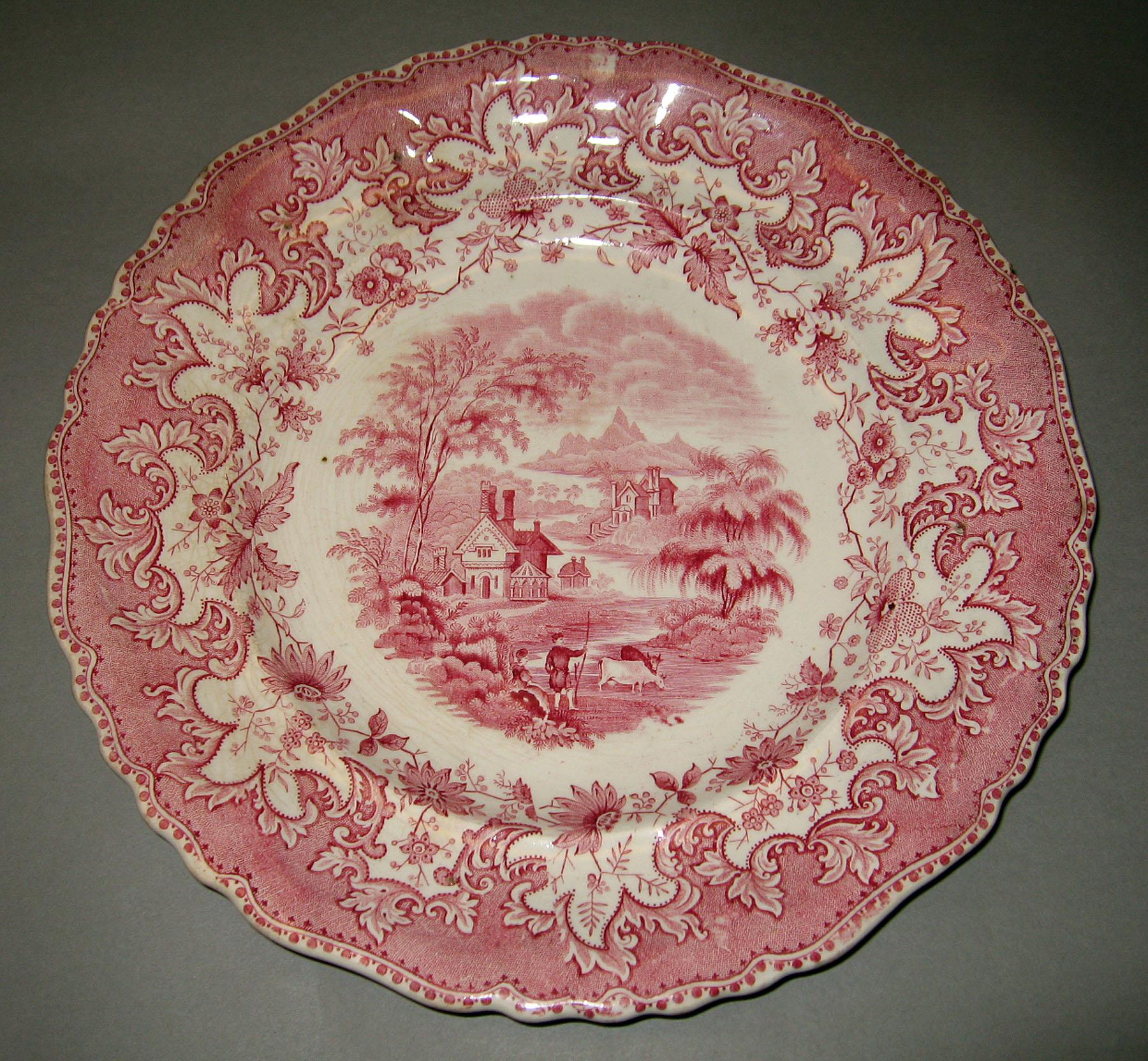 1969.1627 Earthenware plate