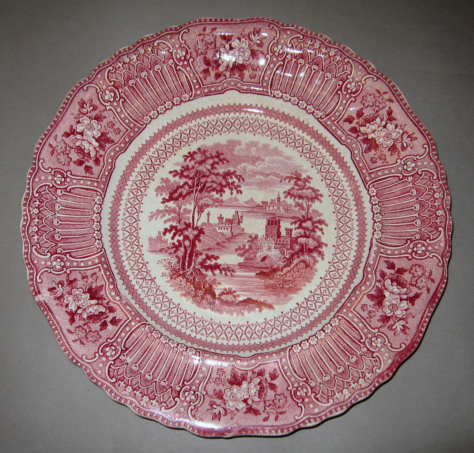 1969.1628 Earthenware plate