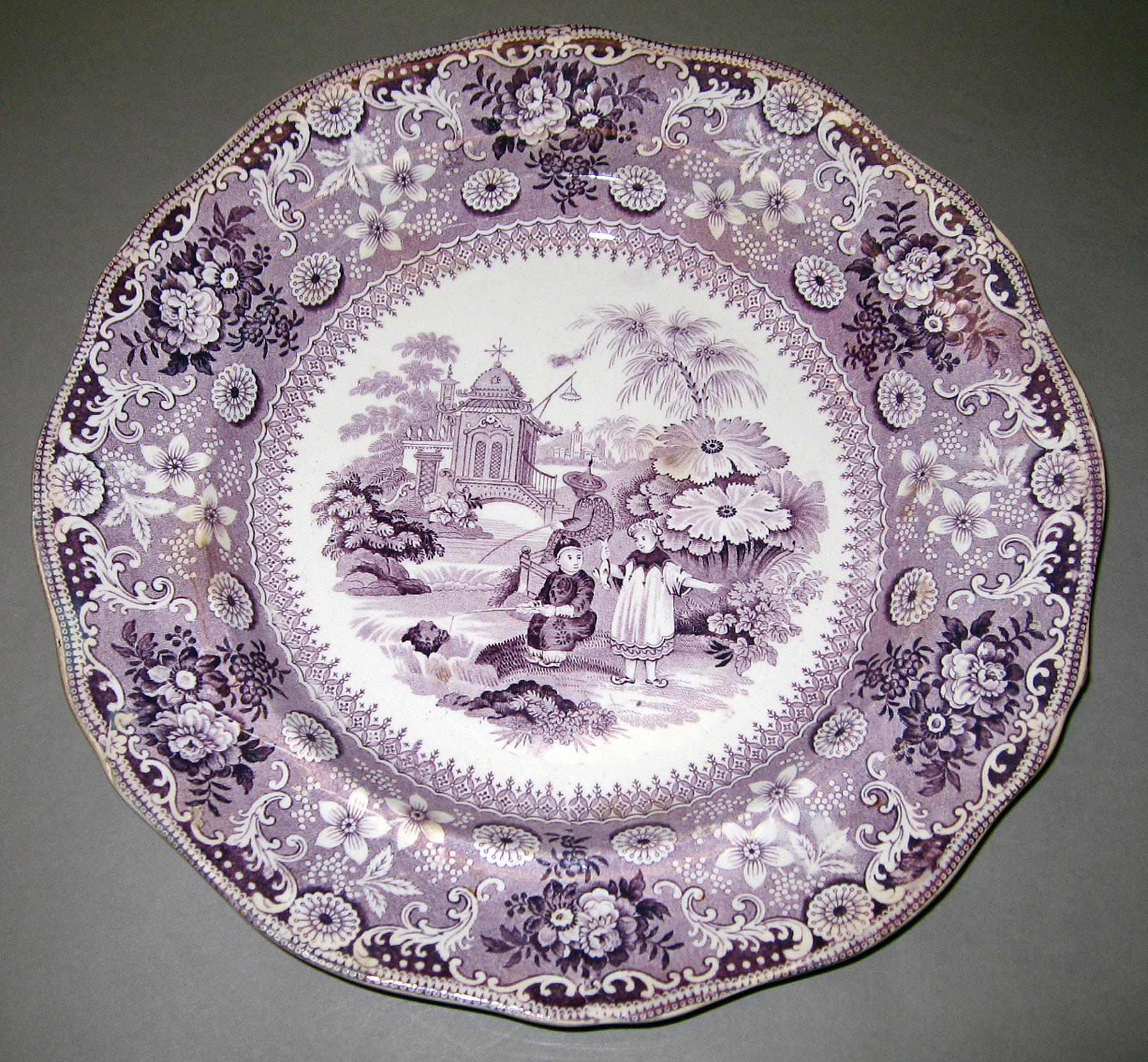 1969.1630 Earthenware plate