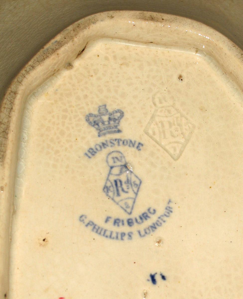 1969.1635 G. Phillips Earthenware Dish (mark)
