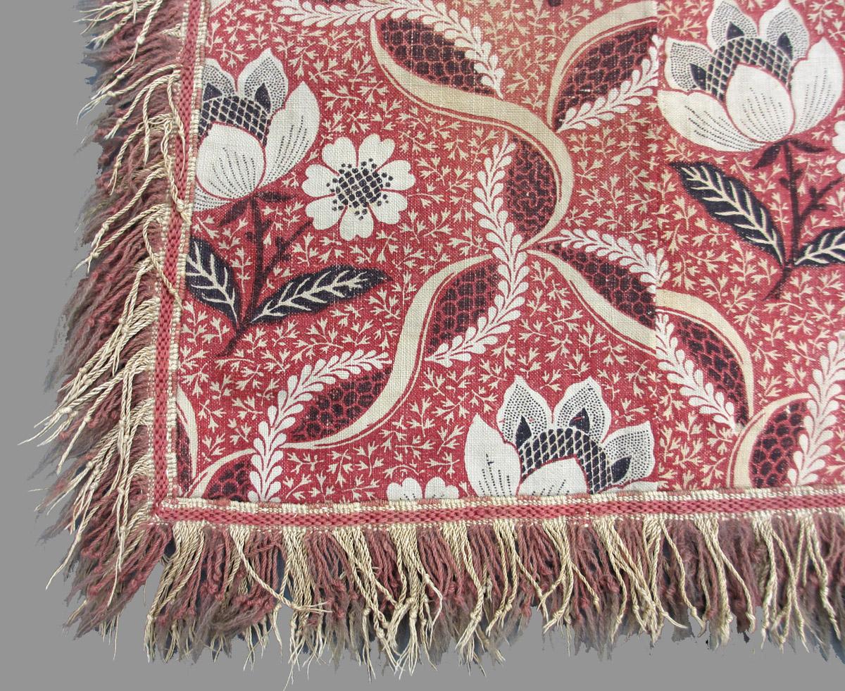 1969.1672 A textile, printed detail 1