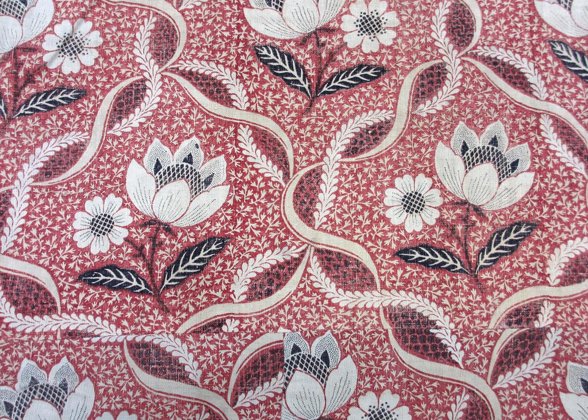 1969.1672 A textile, printed detail