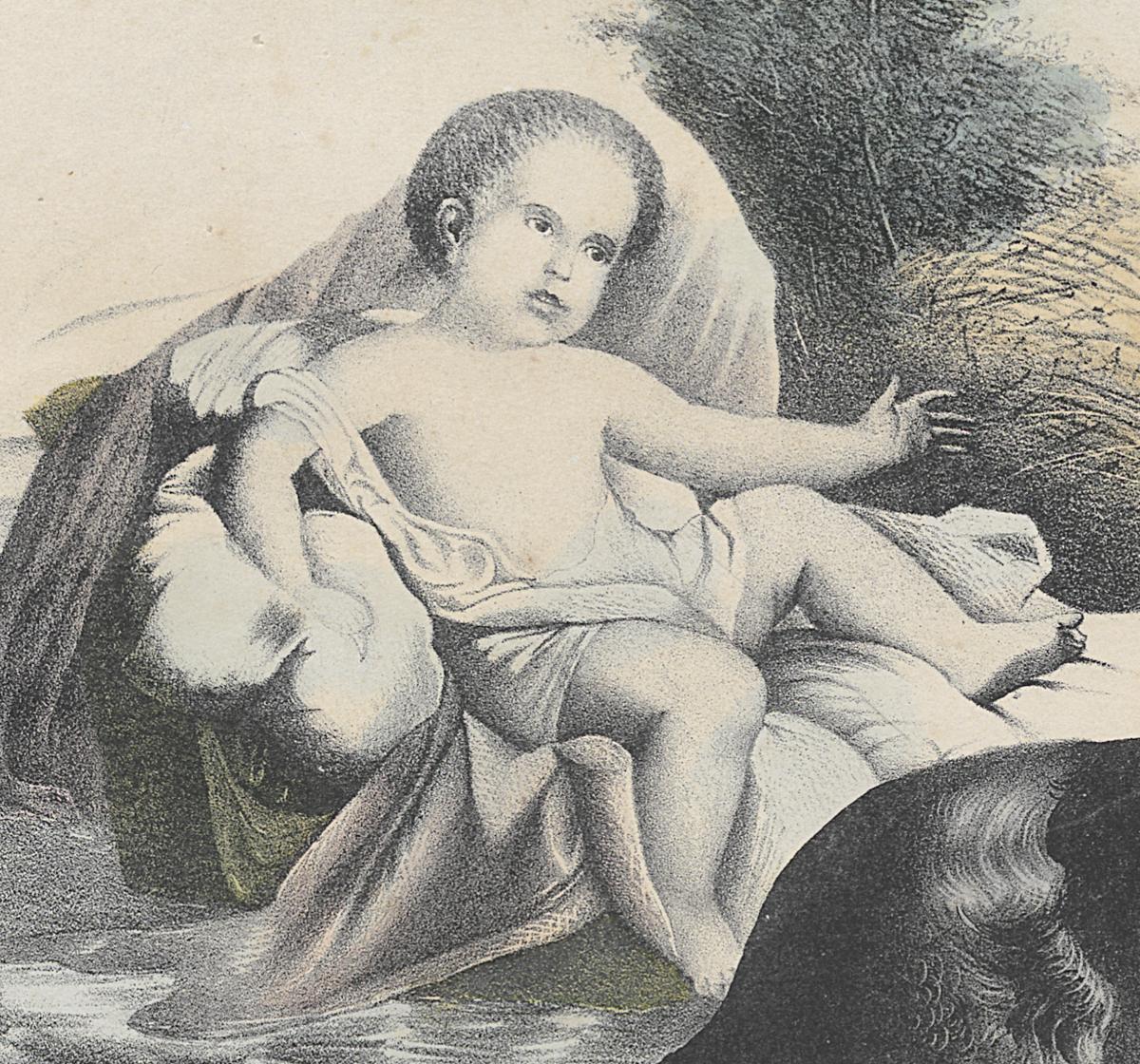 1969.1674 A Print, Detail 2