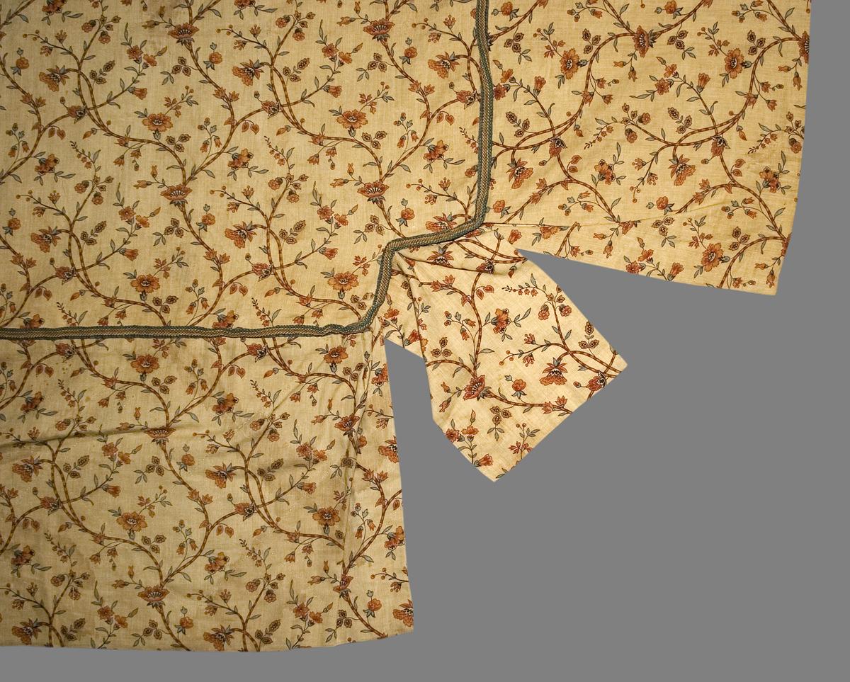 1969.1700 Bedcover, Corner Detail
