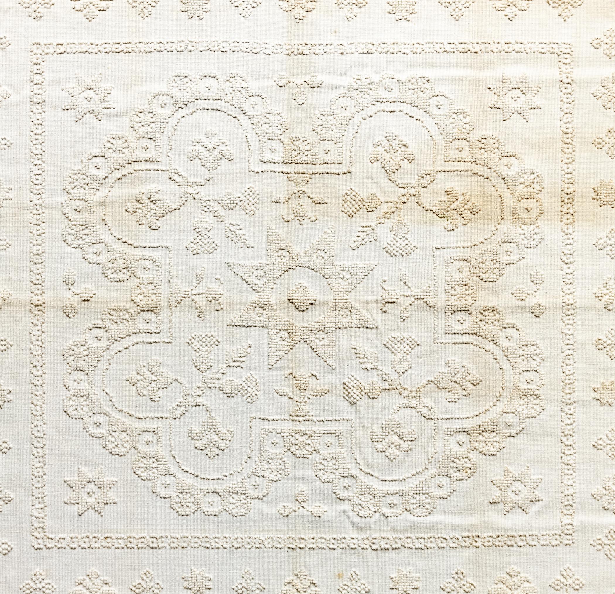 1969.1707 Bedcover, detail 1