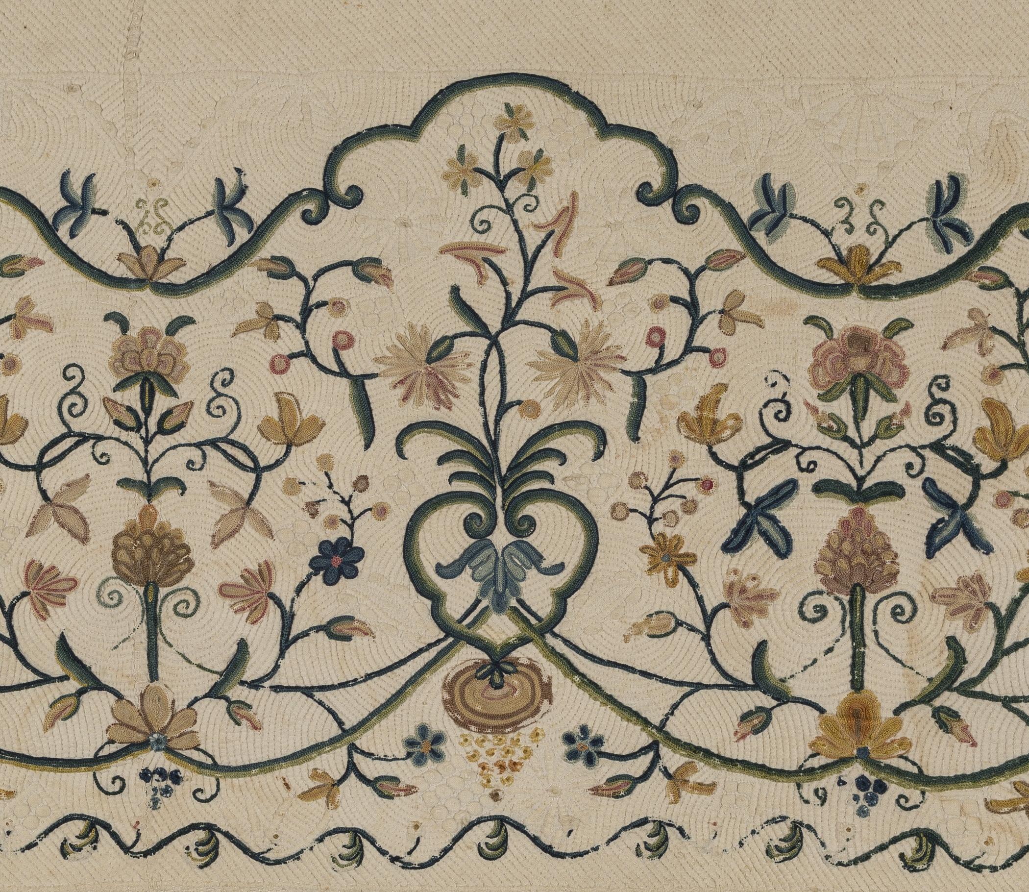 1969.1708 Petticoat fragment, detail 10