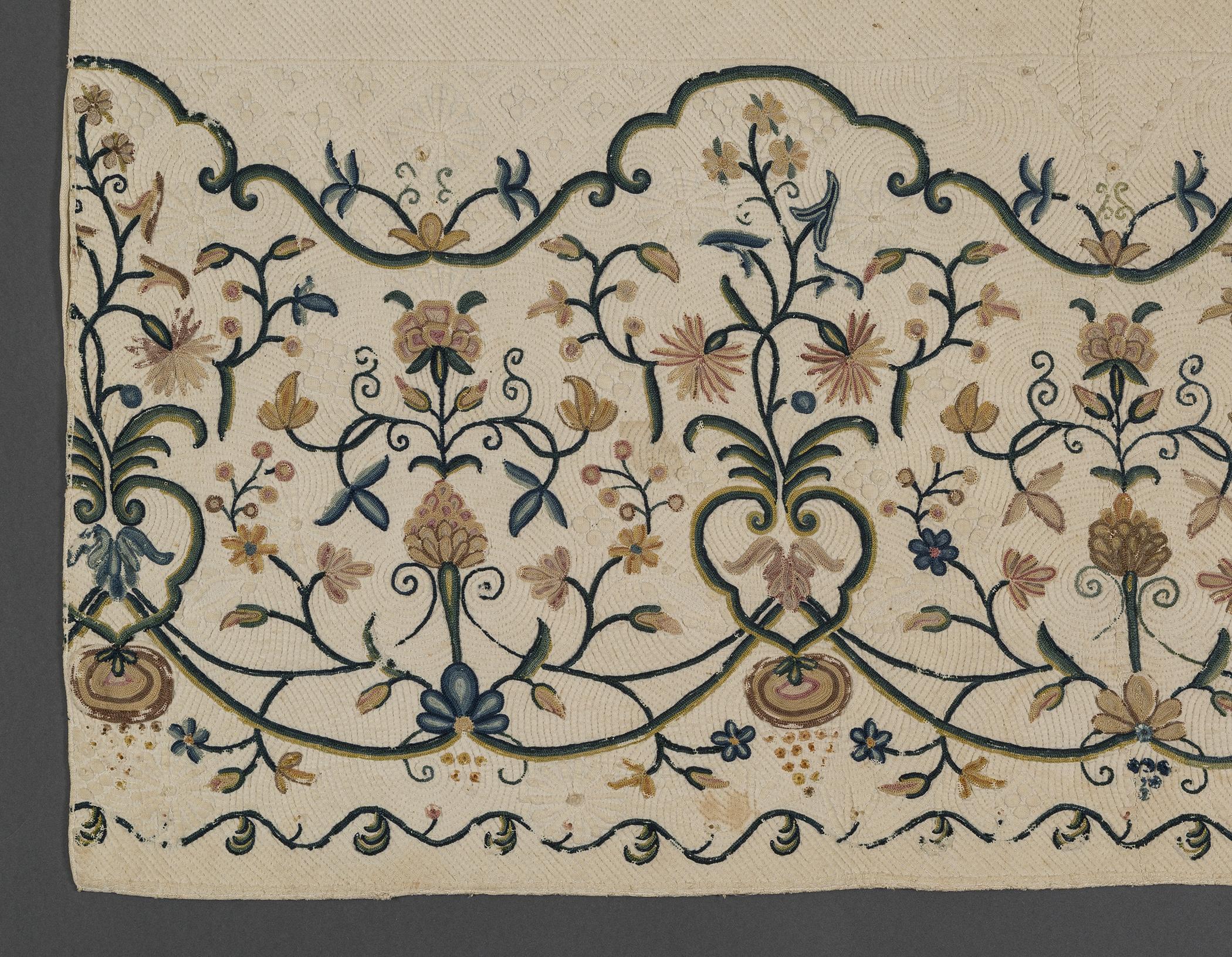 1969.1708 Petticoat fragment, detail 11