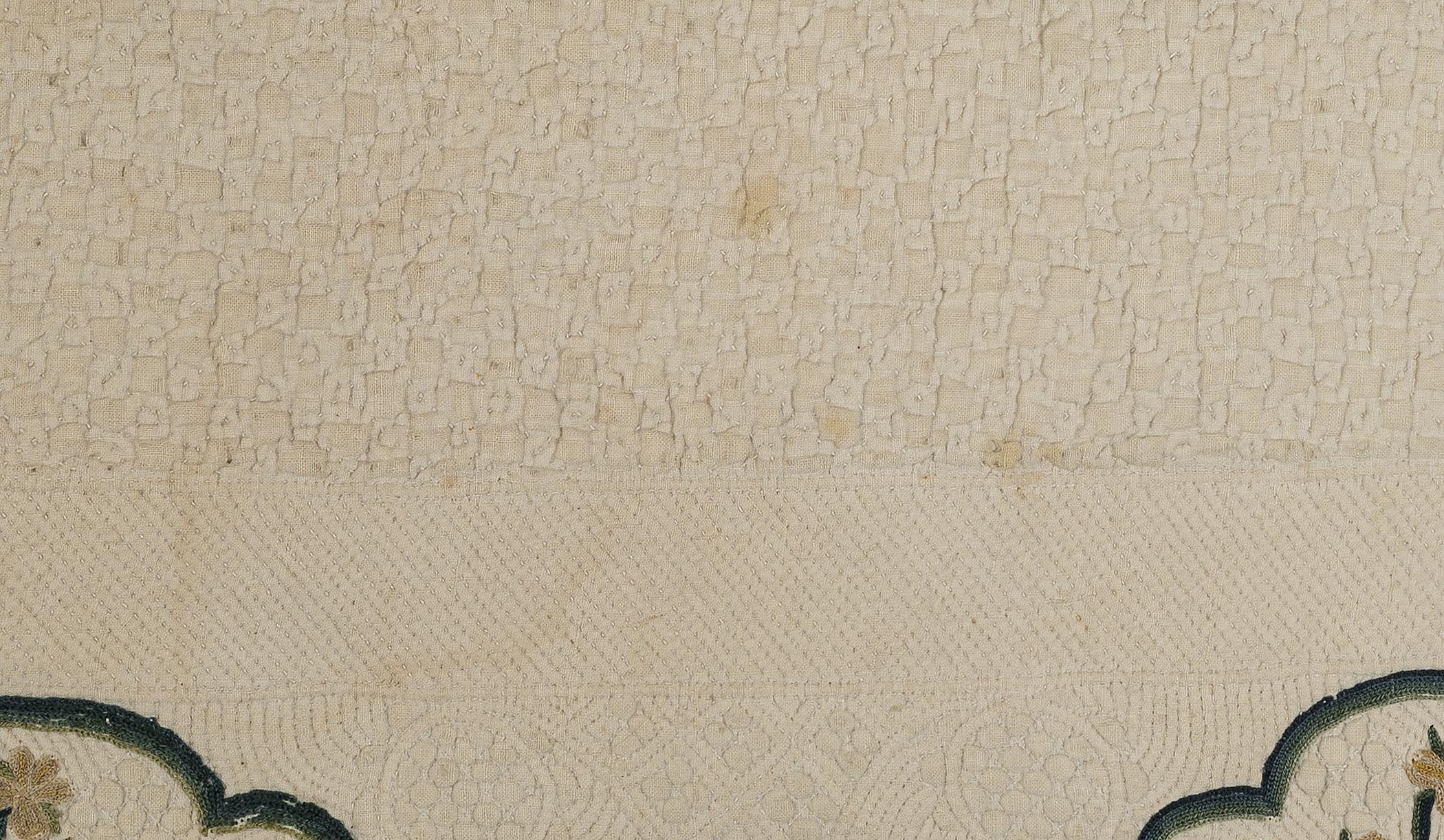 1969.1708 Petticoat fragment, detail 15