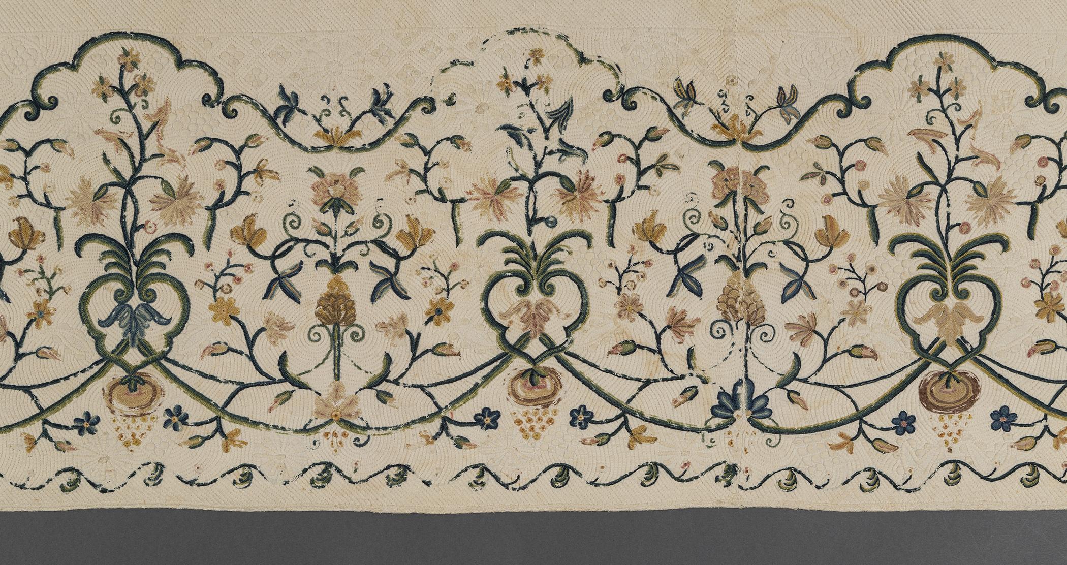 1969.1708 Petticoat fragment, detail 2