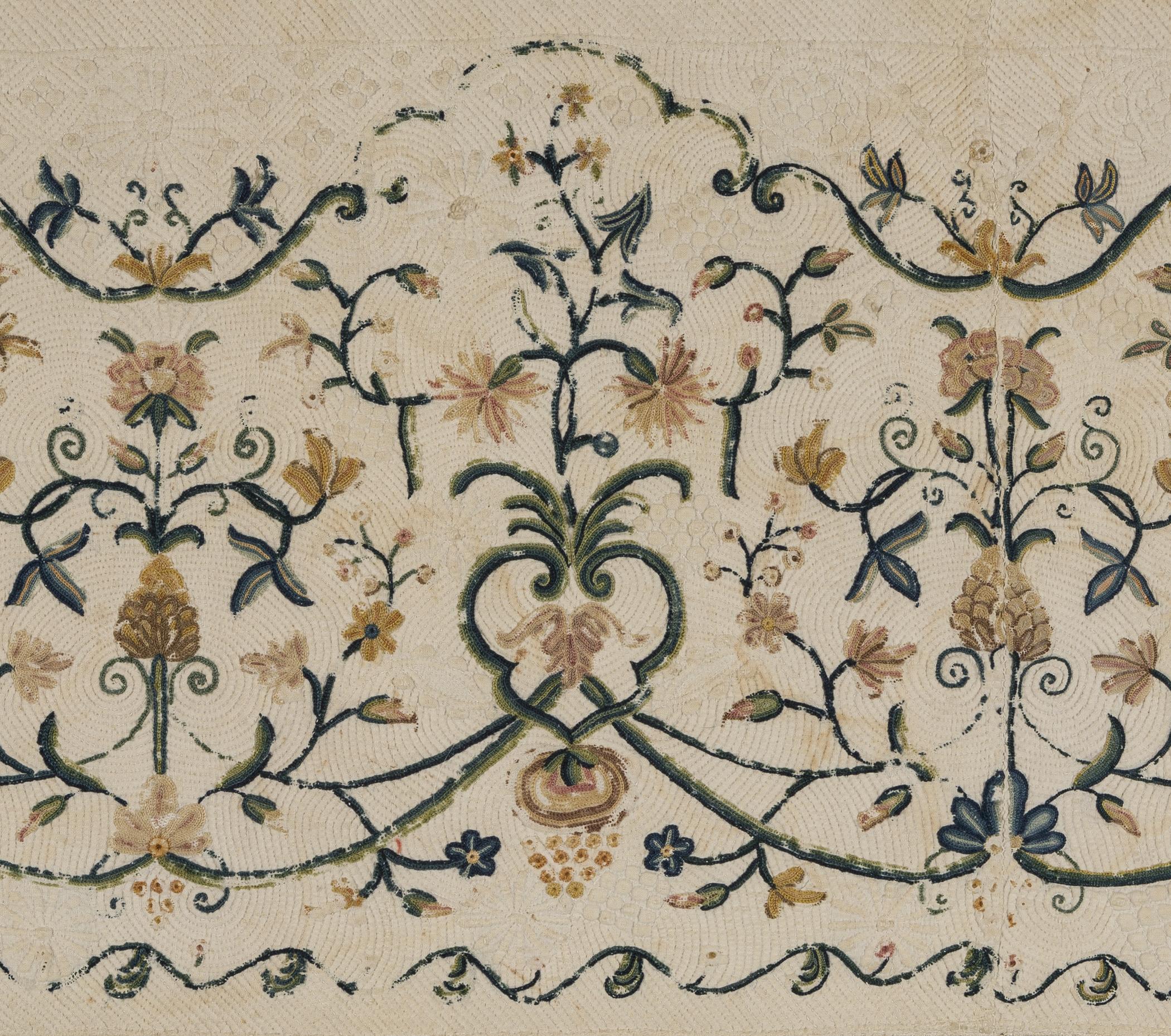 1969.1708 Petticoat fragment, detail 3