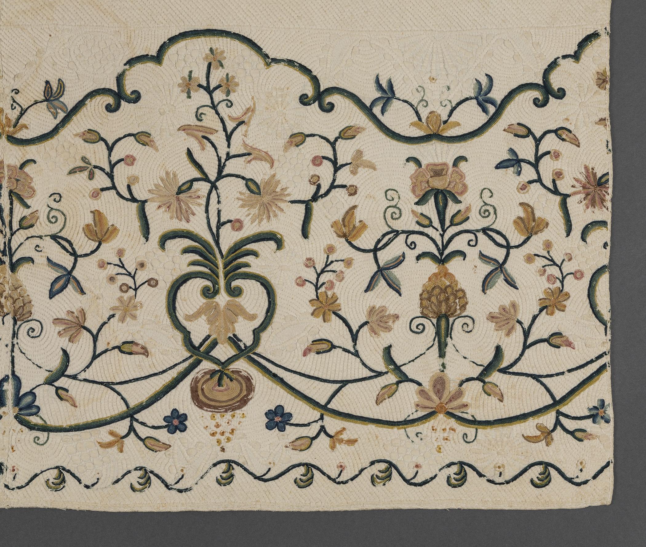 1969.1708 Petticoat fragment, detail 6