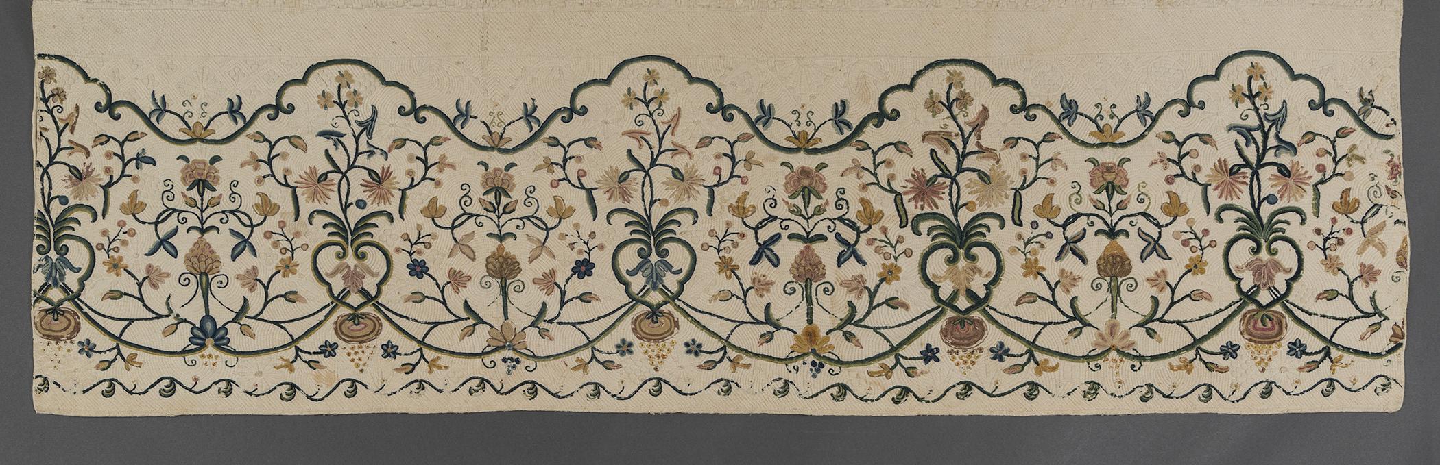 1969.1708 Petticoat fragment, detail 8