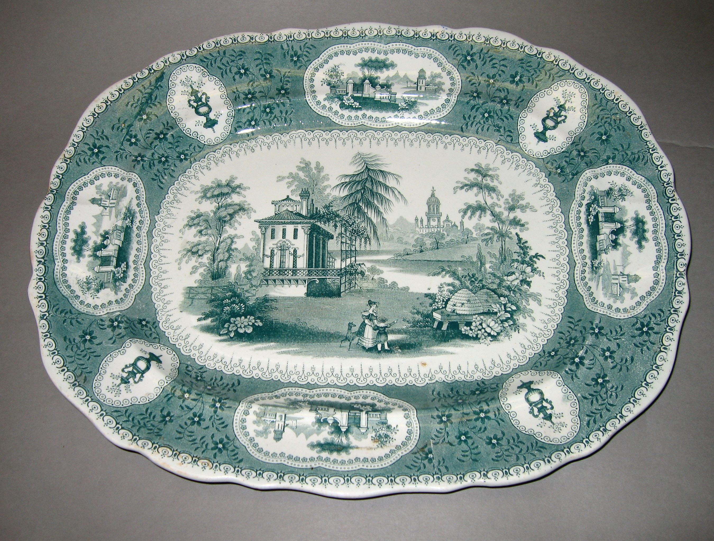 1969.1732 Pearl pattern dish