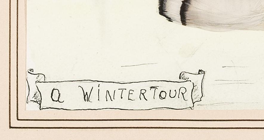 1969.1762 Watercolor, detail 1