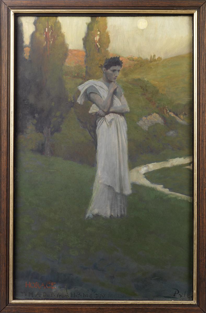 1969.1764 A, B Painting and Frame