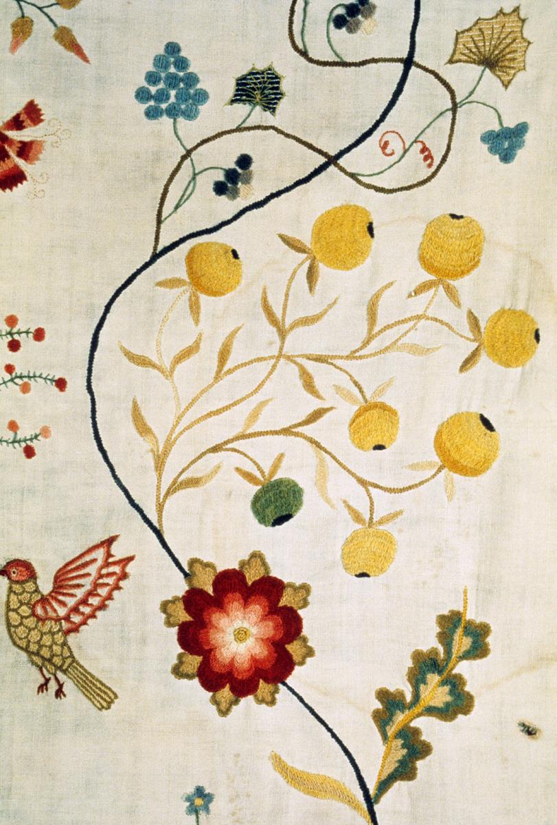 1957.0044.001 A Curtain, Pattern Detail
