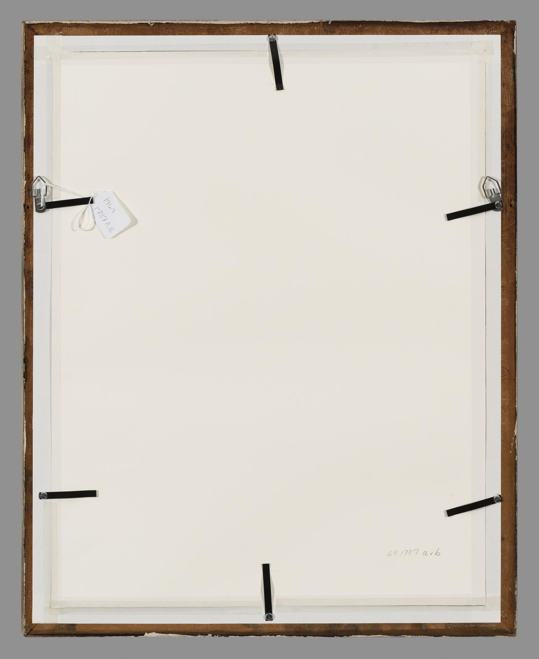 1969.1787 B Frame, view 2, reverse