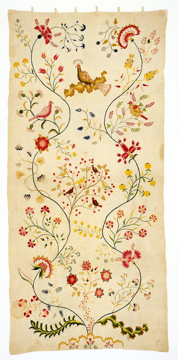 1957.0044.001 B Bed hanging, bed curtain