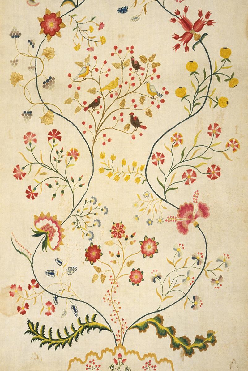 1957.0044.001 B Curtain, Pattern Detail