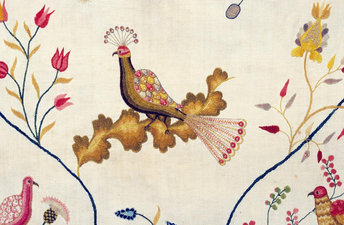 1957.0044.001 B Curtain, Pattern Detail 3