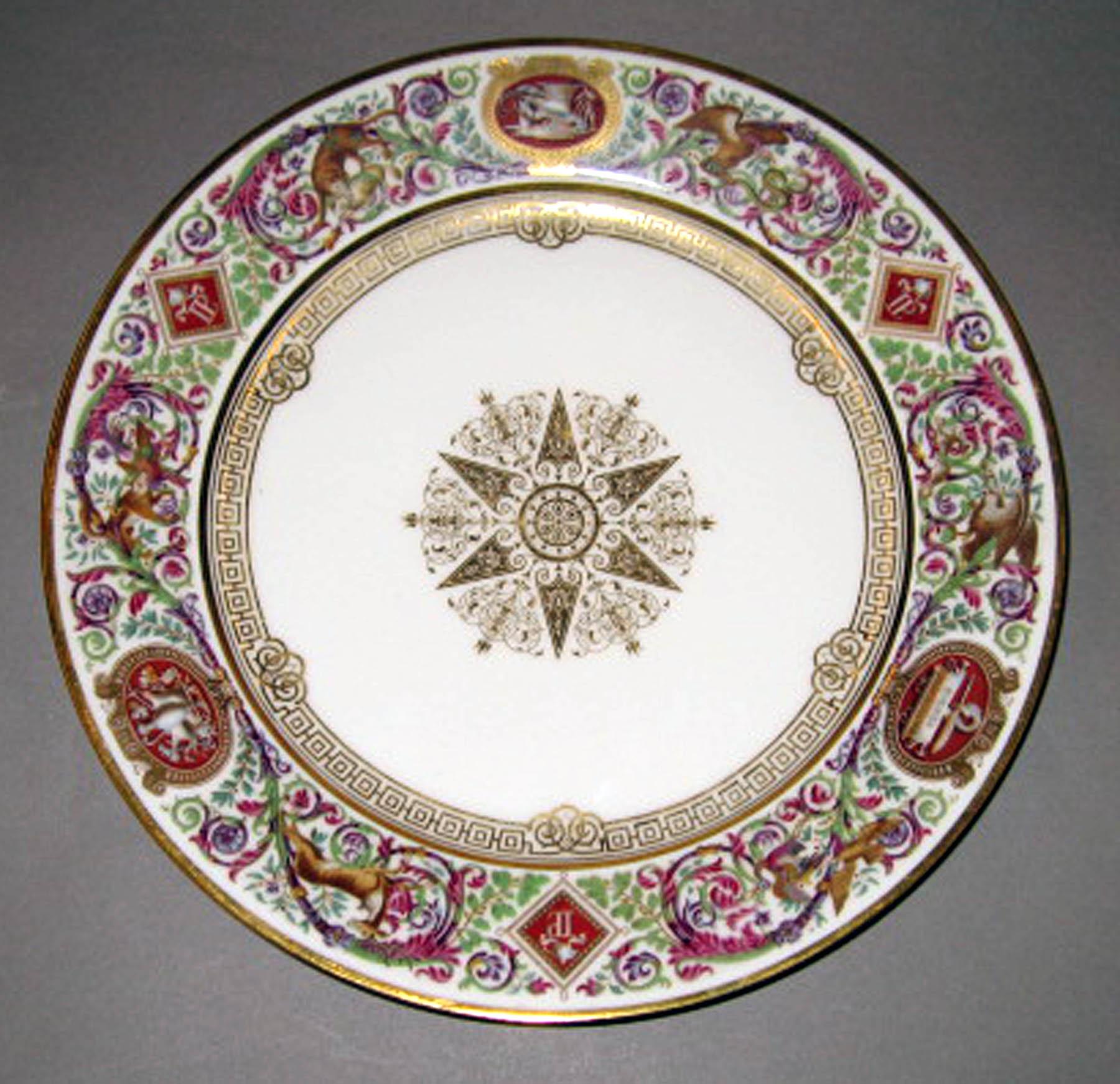 1969.1845 Sèvres porcelain plate