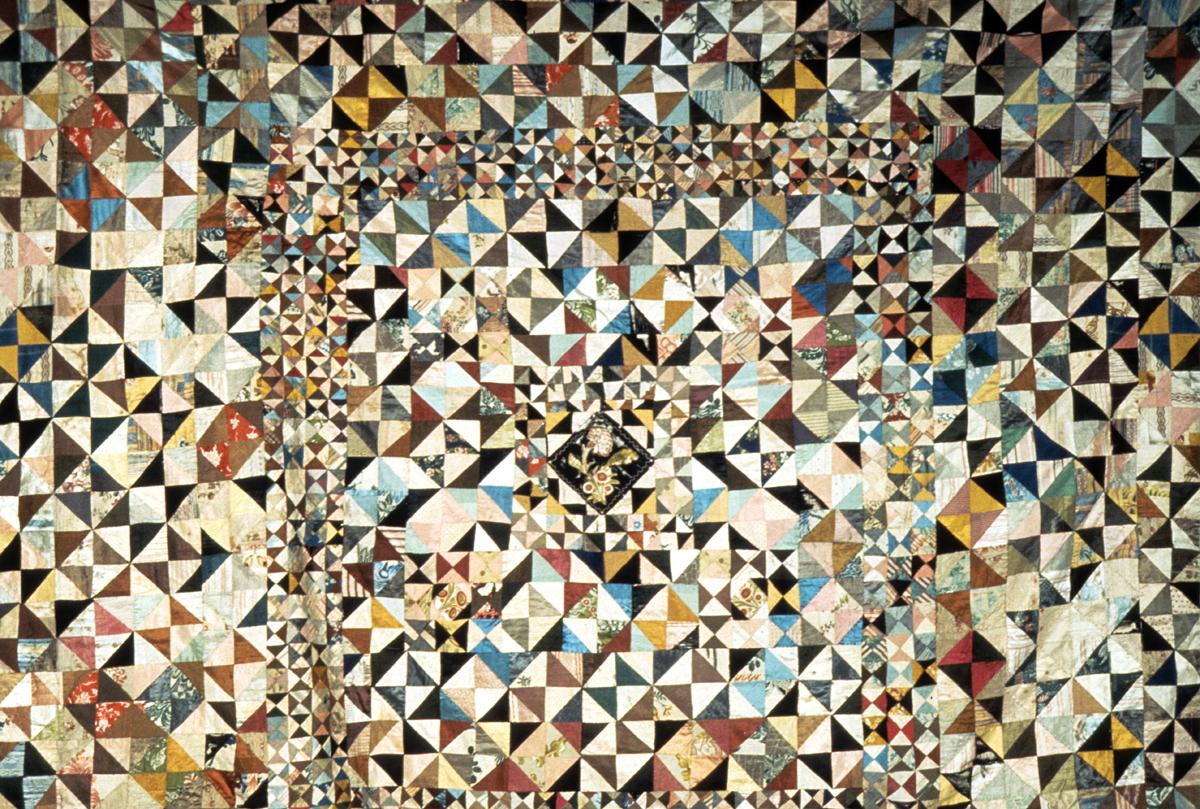 1957.0048 Quilt, Detail 6