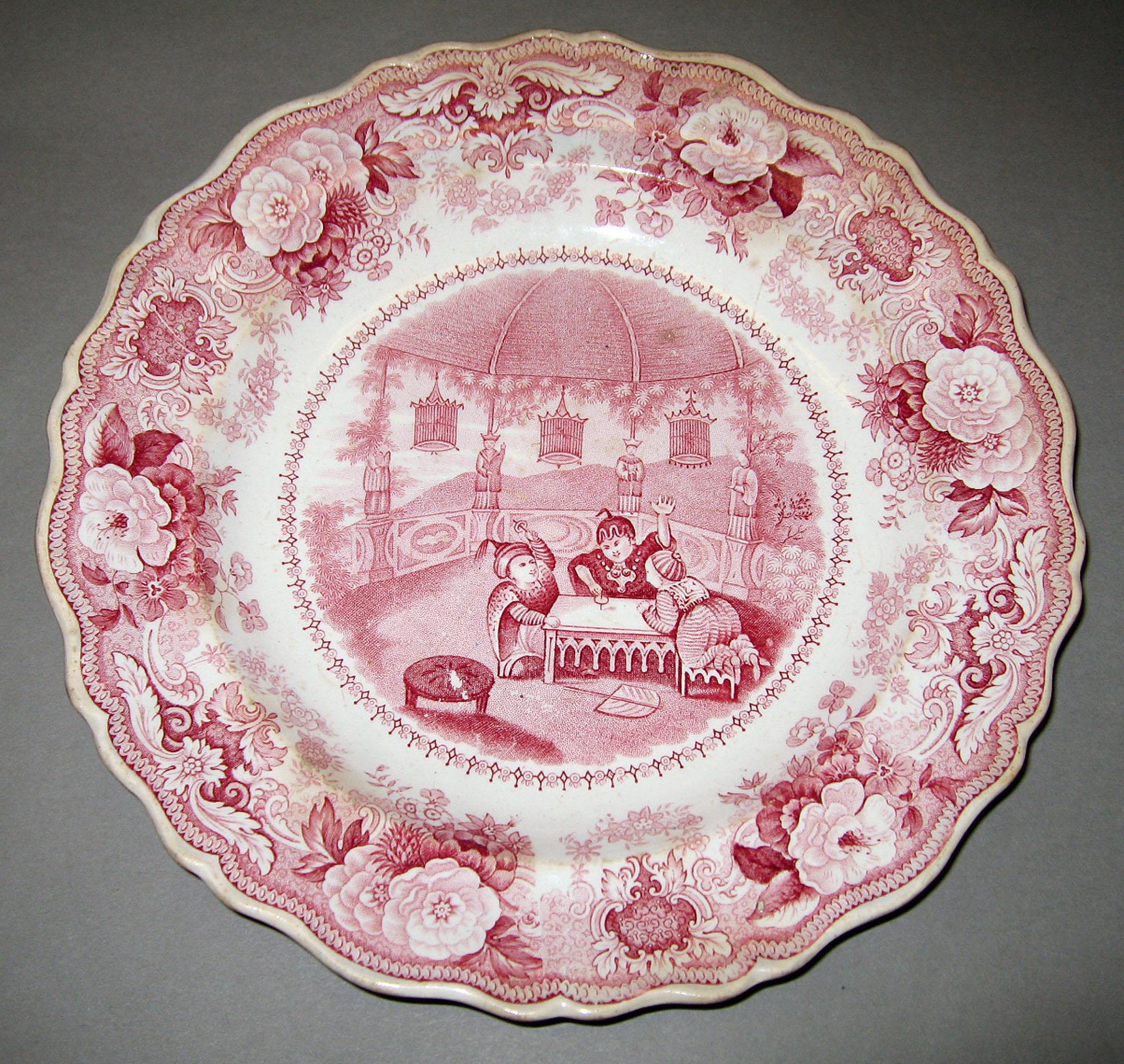 1969.1885 Earthenware plate